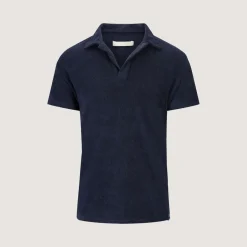 Monel Marius Terry Polo Navy