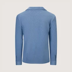 Monel Michael Longsleeve Terry Indigo Blue