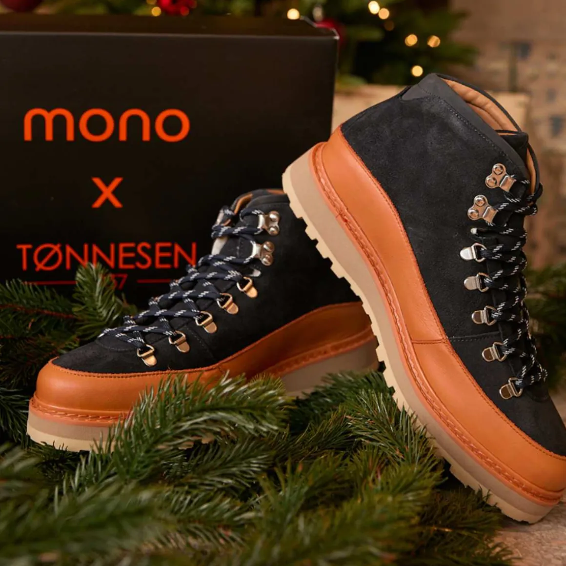 Mono x Tønnesen Core Cap Navy/Orange M