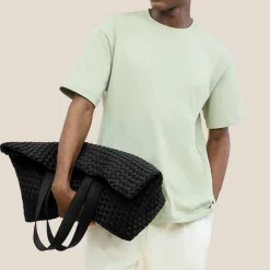 Naghedi Como Large Tote Onyx