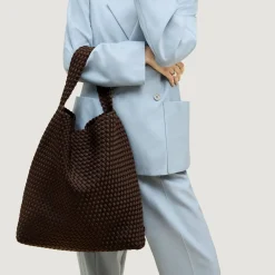 Naghedi Nomad Hobo Large Chocolate