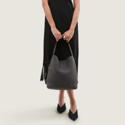 Naghedi Nomad Medium Hobo Ash