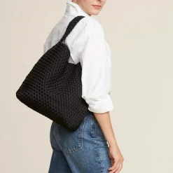 Naghedi Nomad Medium Hobo Onyx