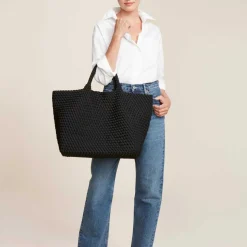 Naghedi St Barths Large Tote Onyx