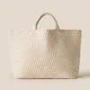 Naghedi St Barths Large Tote Ecru