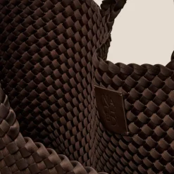 Naghedi St Barths Large Tote Chocolate