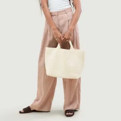 Naghedi St Barths Medium Tote Salt
