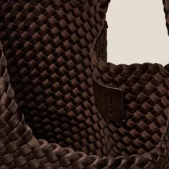 Naghedi St Barths Medium Tote Chocolate