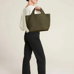 Naghedi St Barths Medium Tote Olive