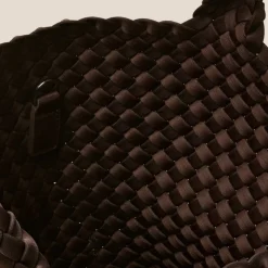 Naghedi St Barths Small Tote Chocolate