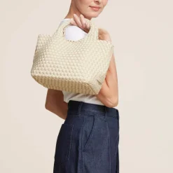 Naghedi St Barths Small Tote Ecru