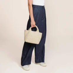 Naghedi St Barths Small Tote Ecru