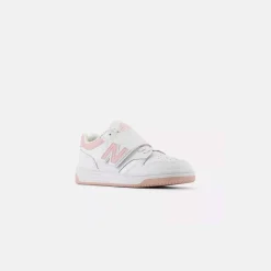New Balance 480 White/Orb Pink B