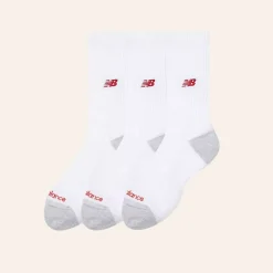 New Balance Active Premium Crew 3 White