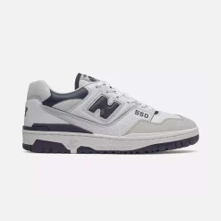 New Balance BB550 White & Team Navy UNI