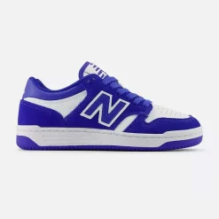 New Balance BB480 White/Marine Blue UNI
