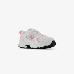 New Balance IZ530 White/Signal Pink Baby