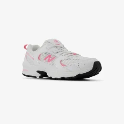 New Balance PZ530 White/Signal Pink B
