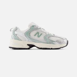 New Balance U530 Silver Metallic Mosaic Green W