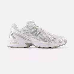 New Balance U740 White / Silver Metallic W