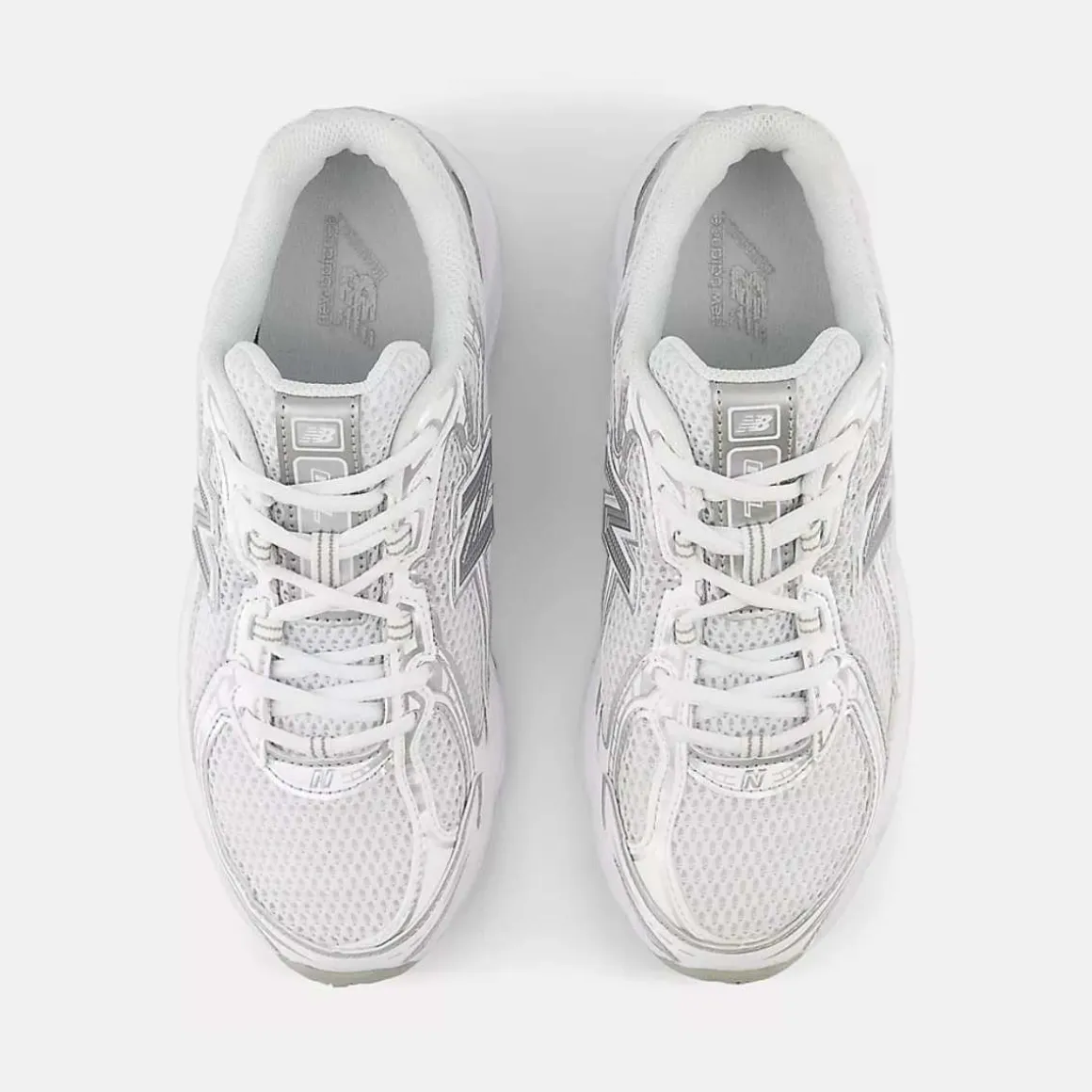 New Balance U740 White / Silver Metallic W