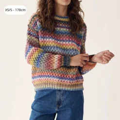Noella Gio Knit Sweater Multi Mix