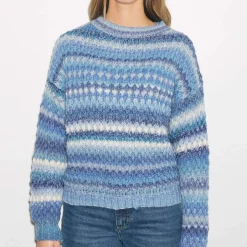 Noella Gio Knit Sweater Sky Mix