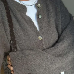 Noella Kae Knit Cardigan Coffee