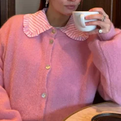 Noella Kae Knit Cardigan Blush