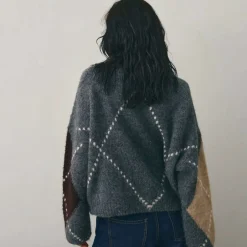 Noella Lai Knit Medium Grey Mel