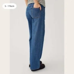 Noella N-Katy MW Jeans Blue Wash