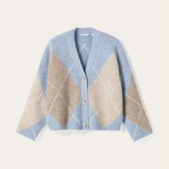 Noella N-Laiana Knit Cardigan Sky Blue Mix