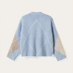Noella N-Laiana Knit Cardigan Sky Blue Mix