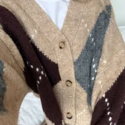 Noella N-Laiana Knit Cardigan Sand Melange