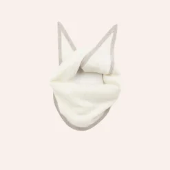 NOHR Duo Triangel Skjerf Offwhite