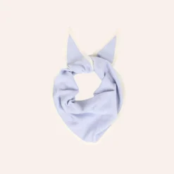 NOHR Duo Triangel Skjerf Lys Blå