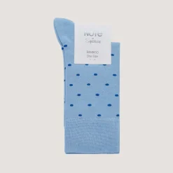 Note Bambus Sokker Blå