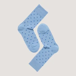 Note Bambus Sokker Blå