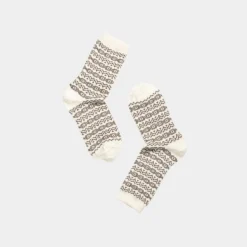 Note Woman Ullsokker Offwhite/beige 36-41