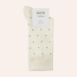 Note Wool Dots Off White/Beige