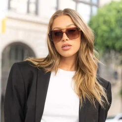 Otra Solbrille Zoya Trans Maple/Brown Fade