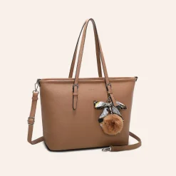 Puccini Tote Bag Anna Camel
