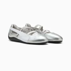 Puma Speedcat Ballet Metallic Silver/White W