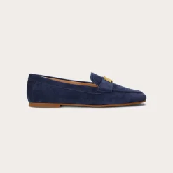 Ralph Lauren Averi III Flats Loafers Navy/Gold W