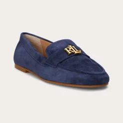 Ralph Lauren Averi III Flats Loafers Navy/Gold W