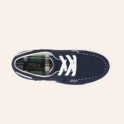 Ralph Lauren Frazier Boat Navy Canvas JR