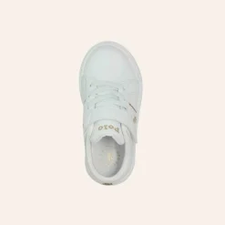 Ralph Lauren Frazier II White Smooth/Gold glitter Baby