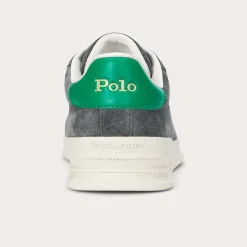 Ralph Lauren HRT CT II Suede Charcoal Grey/Green M
