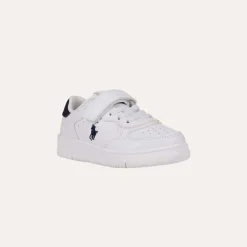 Ralph Lauren Masters Court White/Navy Kids
