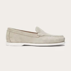 Ralph Lauren Merton Loafer Suede Venetian Milkshake M